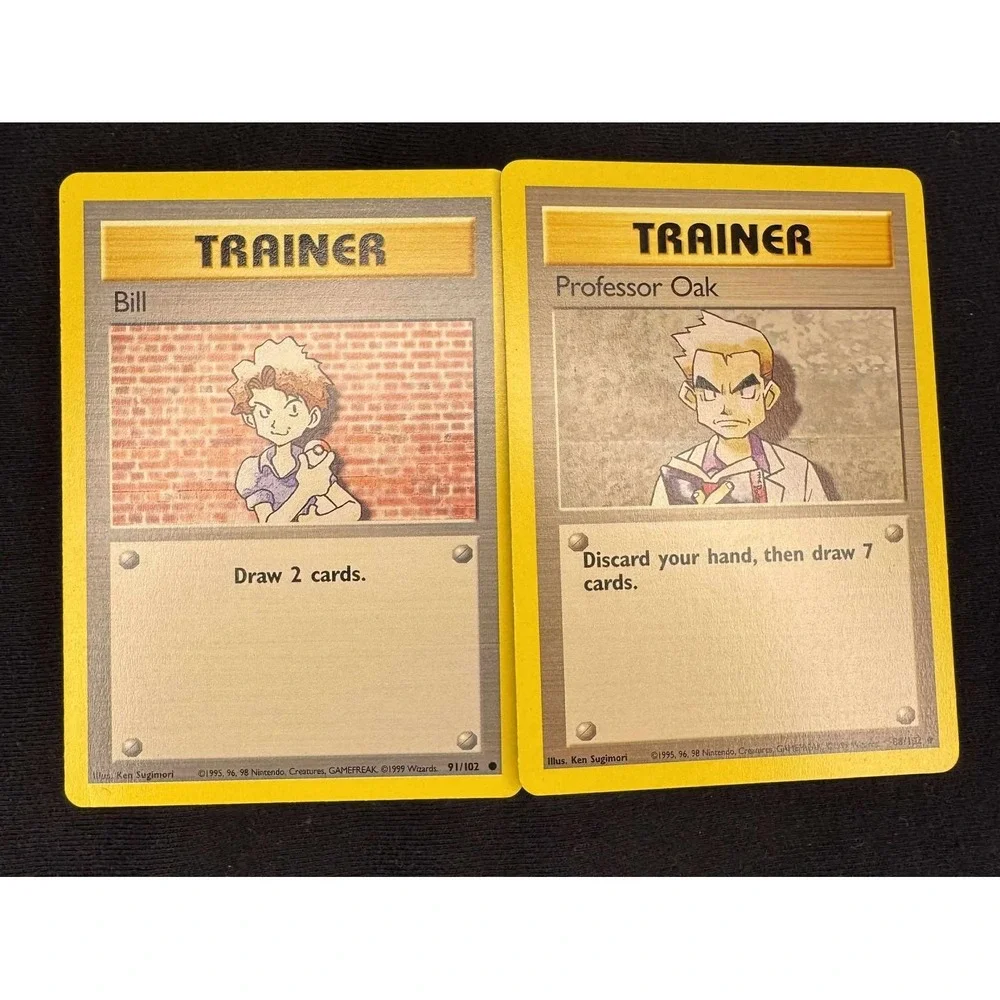 trainer bill pokemon card Bill's Maintenance Placeholder Image Provided BILL - 91/102 - Base
